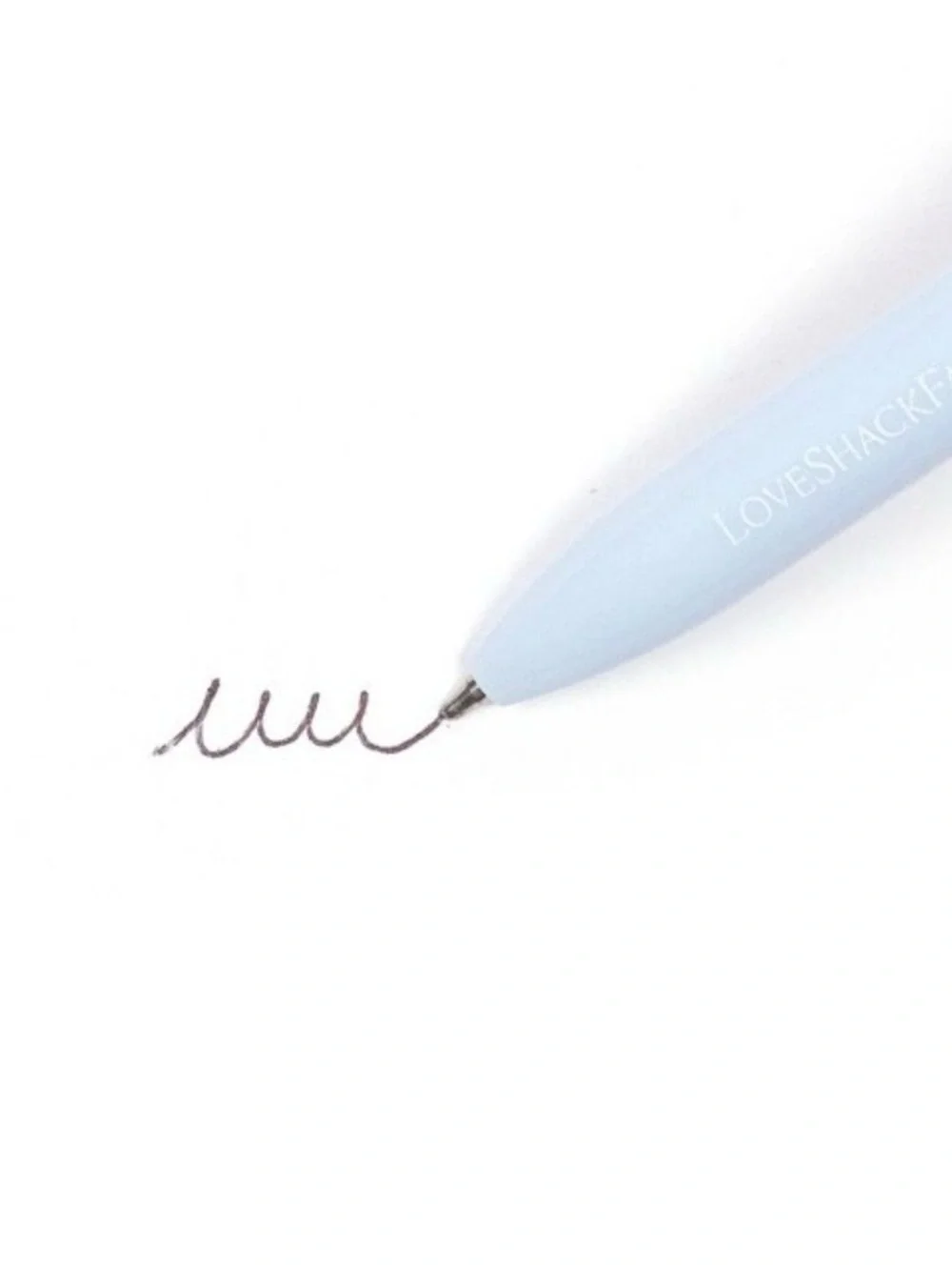 NWT LoveShackFancy x Target Yoobi Everblooming Rosettes Ballpoint Pen - Blue